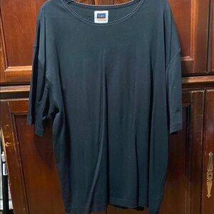 Black Women’s T-shirt 100% cotton vintage plus size